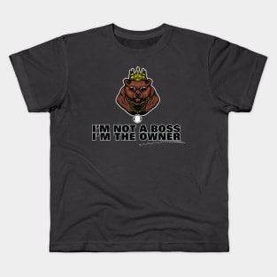 Owner - Bear Kids T-Shirt